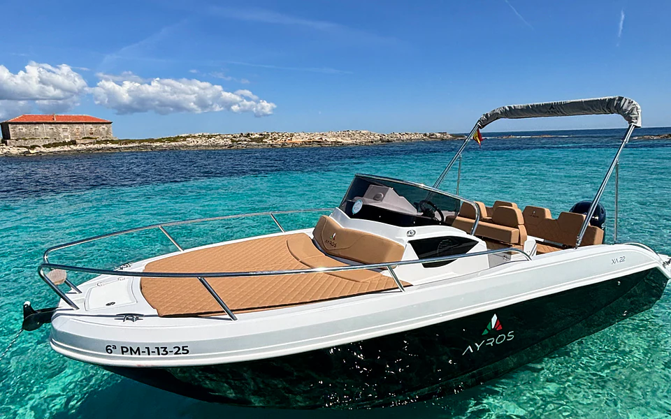 Anna — Ayros XA22 Motorboat in Ibiza