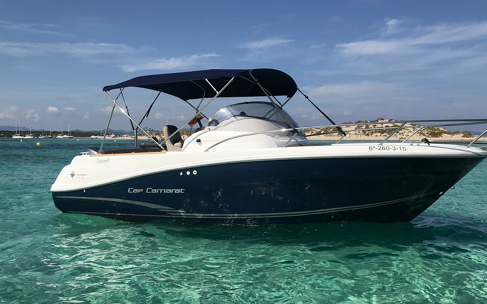 Canyamela — Jeanneau Cap Camarat 6.5 WA Serie 2 Motorboat in Ibiza