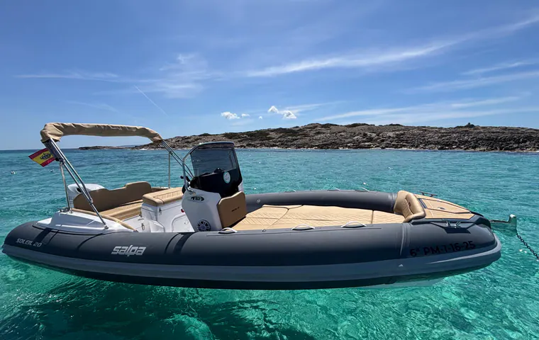 Ibiza Summer — Salpa Soleil 20 RIB in Ibiza